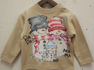 雪だるまFamilyの手描き　