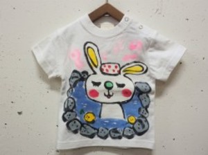 女湯うさぎの手描き