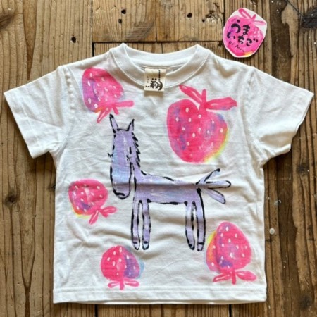 うまイチゴの手描き