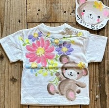 フラワーBEARの手描き
