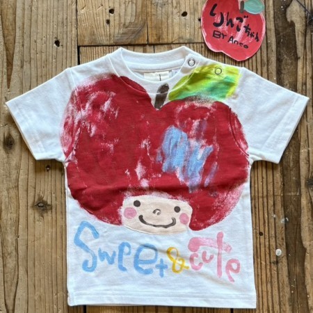 りんごちゃんの手描き