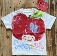 りんごちゃんの手描き