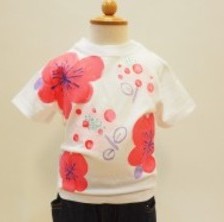 ポピー(ピンク)の手描き