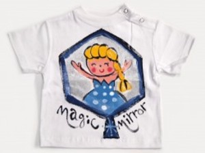 Magic mirror ゆきの女王の手描き