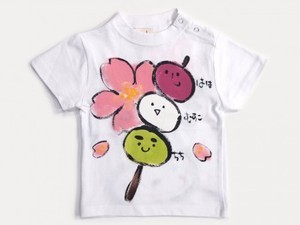 お花見だんごの手描き