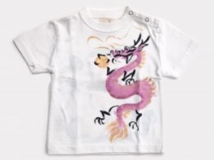 蓮龍の手描きTシャツ