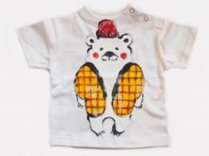 寒がりクマの手描き