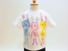 星に願いをの手描きTシャツ
